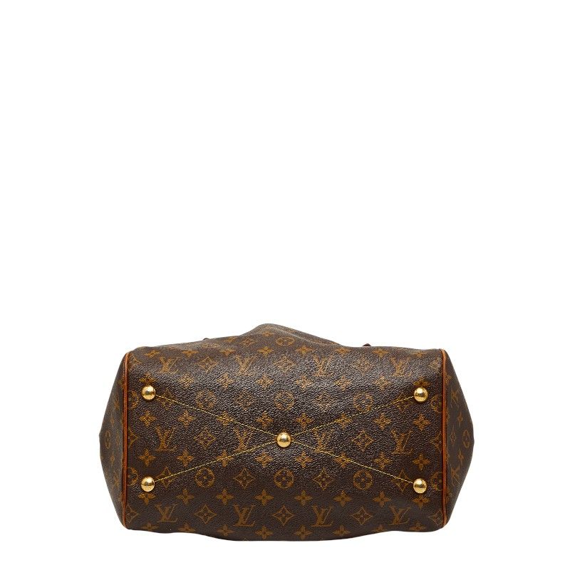 Louis Vuitton Monogram Tivoli GM Brown Leather Handbag