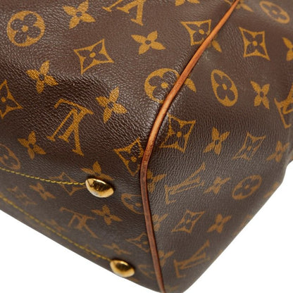 Louis Vuitton Monogram Tivoli GM Brown Leather Handbag