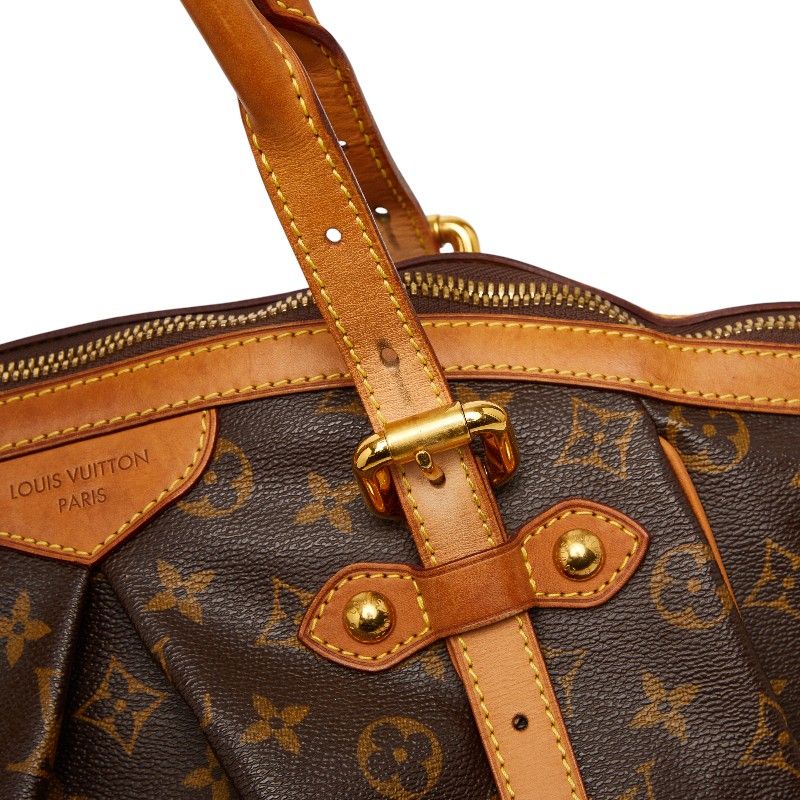 Louis Vuitton Monogram Tivoli GM Brown Leather Handbag