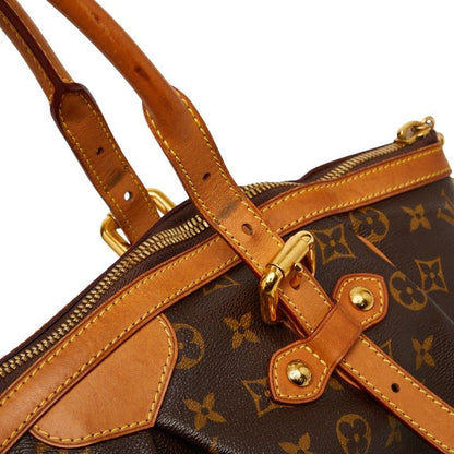 Louis Vuitton Monogram Tivoli GM Brown Leather Handbag
