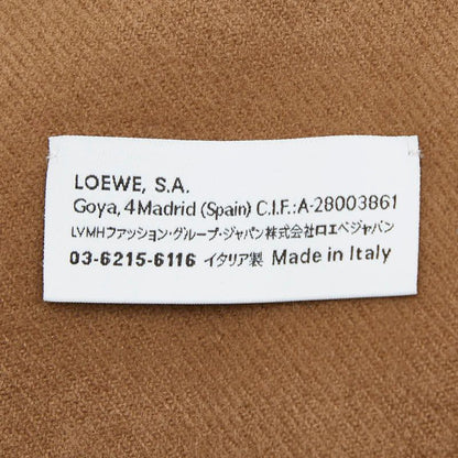 Loewe Anagram Scarf Brown Cashmere