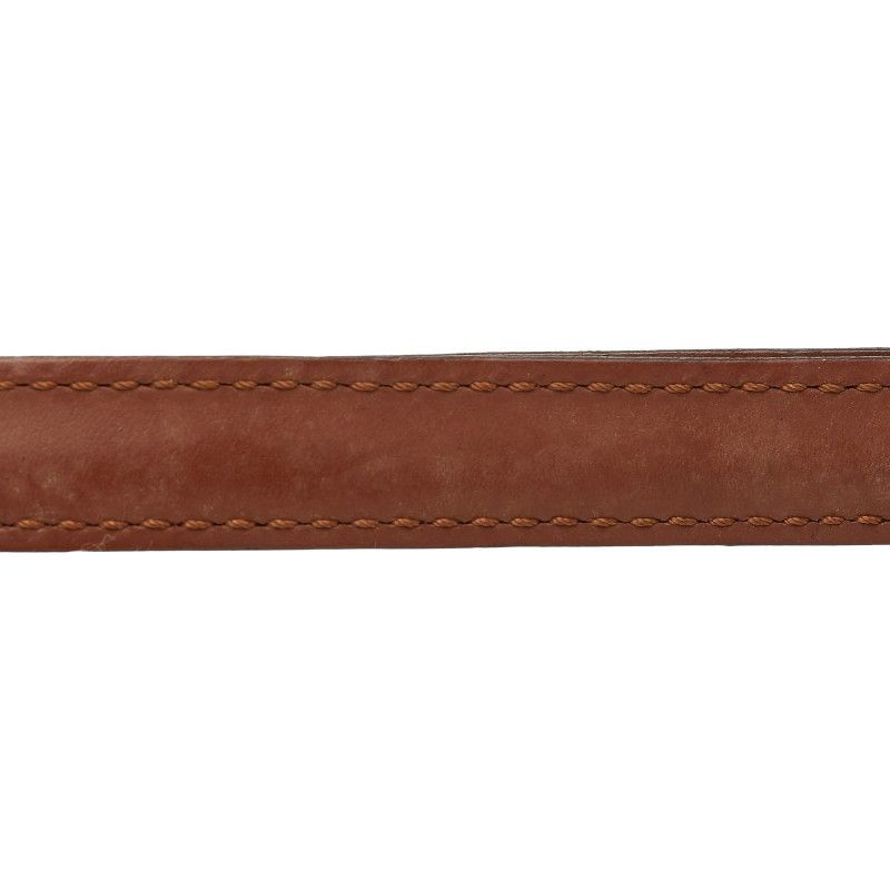 Louis Vuitton Brown Leather Shoulder Bag