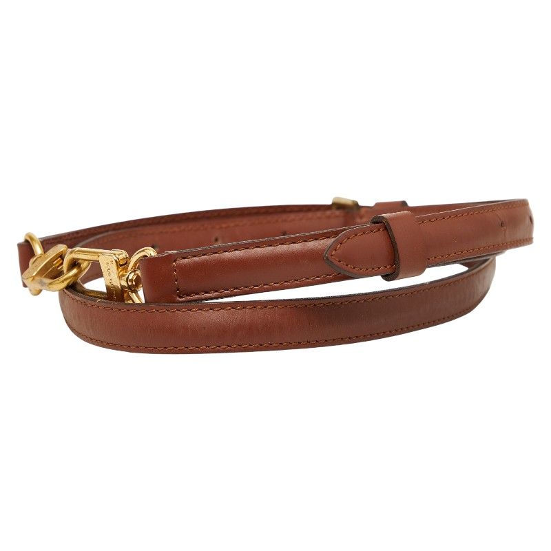 Louis Vuitton Brown Leather Shoulder Bag