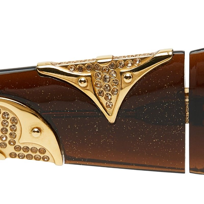 Louis Vuitton Iris PM Brown Plastic Eyewear