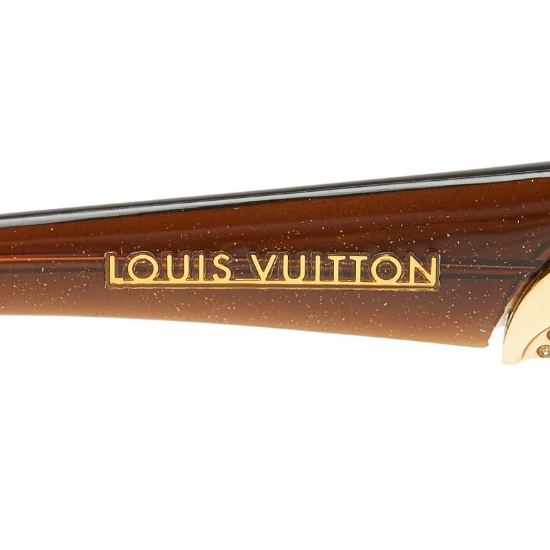 Louis Vuitton Iris PM Brown Plastic Eyewear