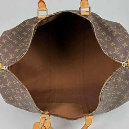Louis Vuitton Keepall 55 Boston Bag Monogram Brown