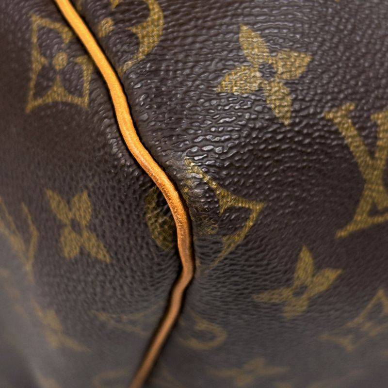 Louis Vuitton Keepall 55 Boston Bag Monogram Brown
