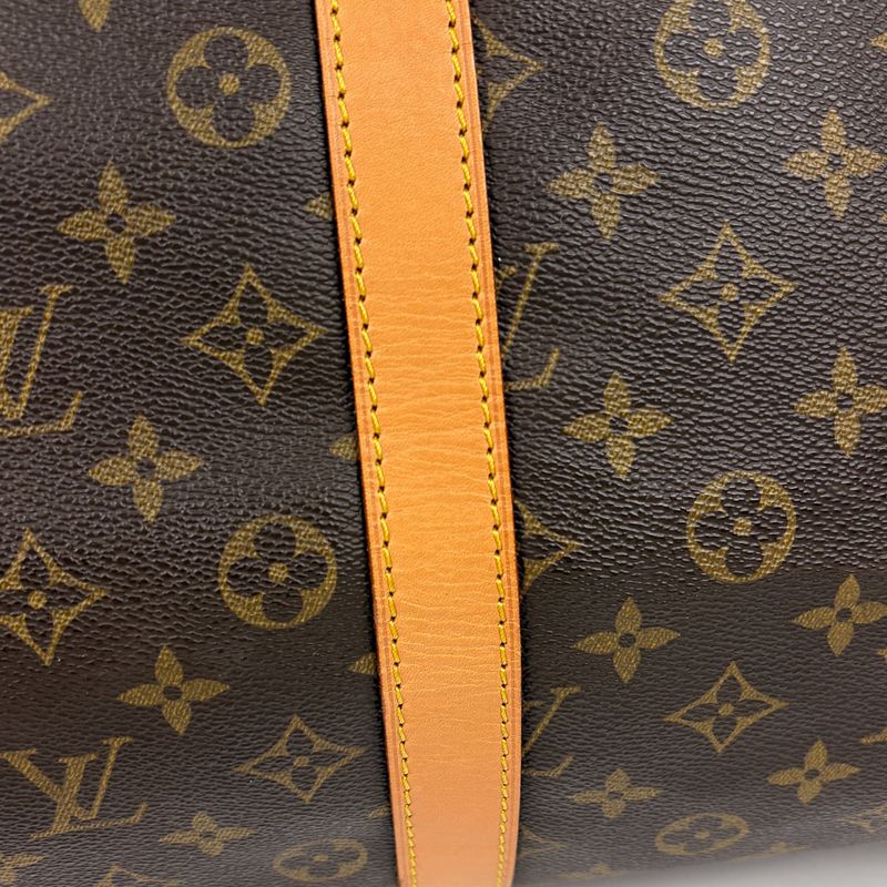 Louis Vuitton Keepall 55 Boston Bag Monogram Brown