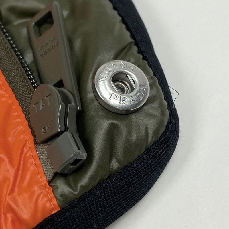 Prada Down Jacket Khaki Polyester Green