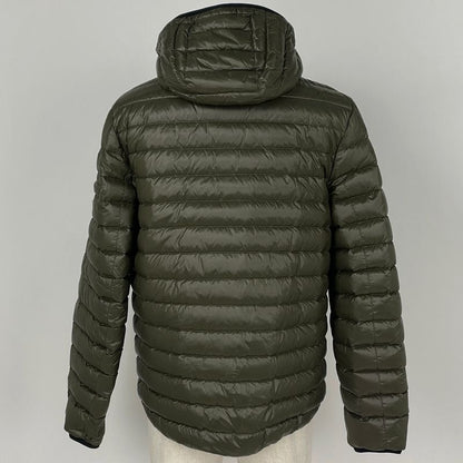 Prada Down Jacket Khaki Polyester Green