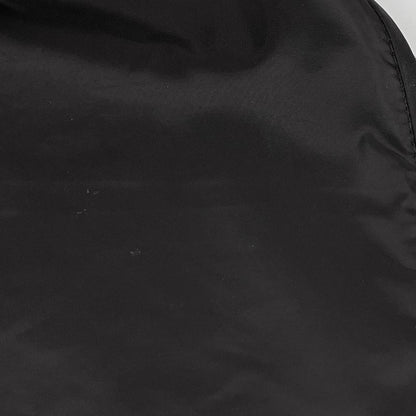 Prada Nylon Jacket Zip Up Jumper Nero