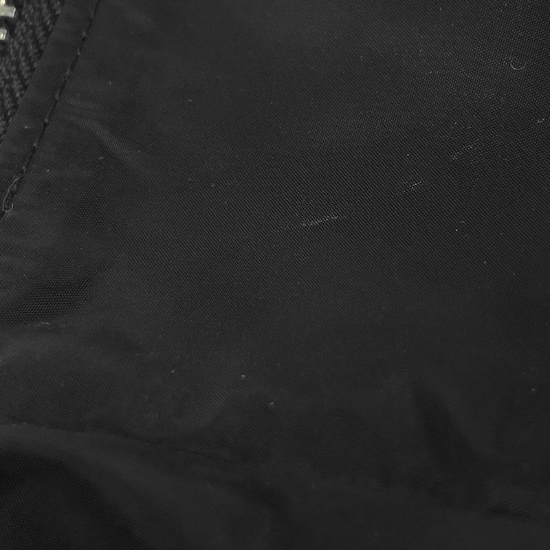Prada Nylon Jacket Zip Up Jumper Nero