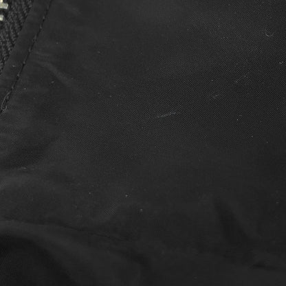 Prada Nylon Jacket Zip Up Jumper Nero