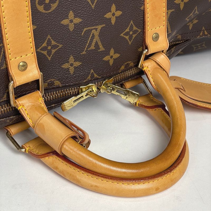 Louis Vuitton Keepall 55 Boston Bag Monogram Brown