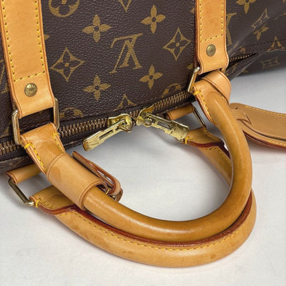 Louis Vuitton Keepall 55 Boston Bag Monogram Brown