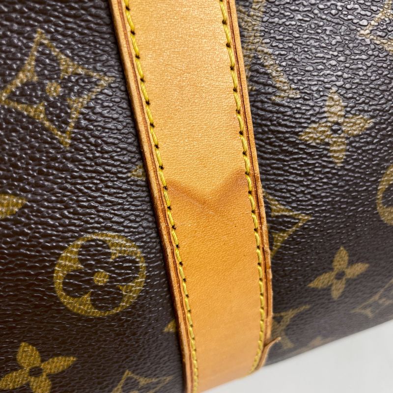 Louis Vuitton Keepall 55 Boston Bag Monogram Brown