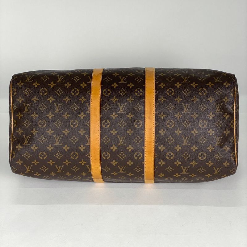 Louis Vuitton Keepall 55 Boston Bag Monogram Brown
