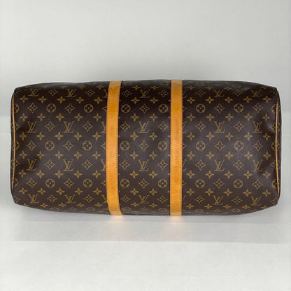 Louis Vuitton Keepall 55 Boston Bag Monogram Brown