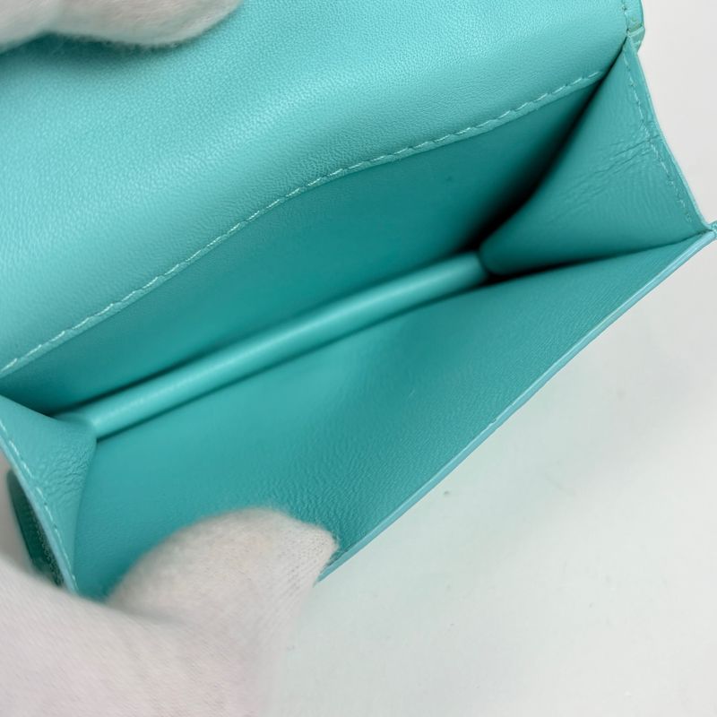 Tiffany & Co Logo Card Case Business Holder Coin