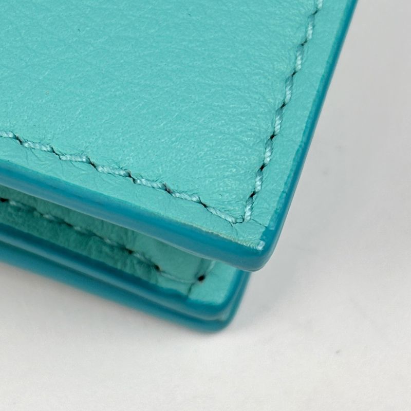 Tiffany & Co Logo Card Case Business Holder Coin