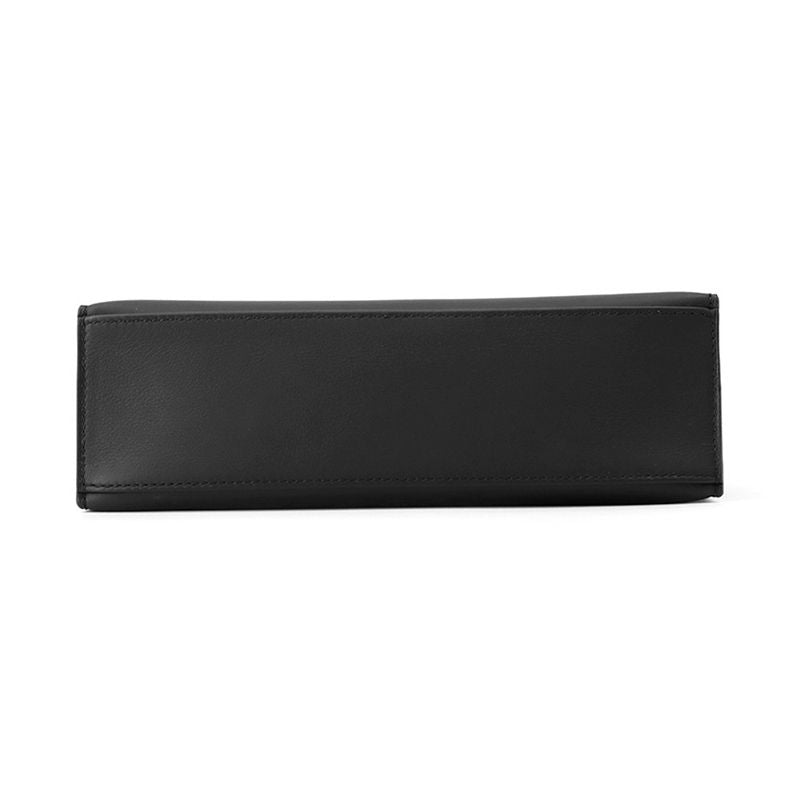 Hermes Handbag Pochette Kelly Black Gold Swift