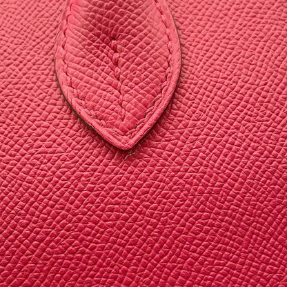 Hermes Handbag Bolide 30 Rose Silver Epsom 2-Way Rose Extreme