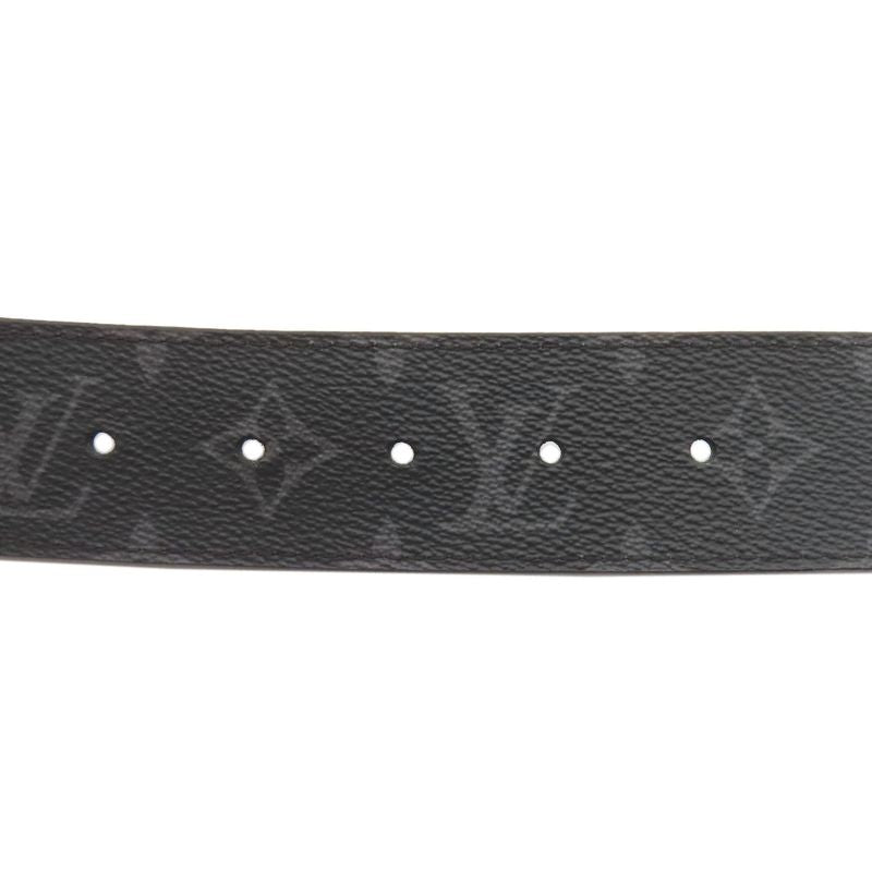 Louis Vuitton Ceinture LV Initial Reversible Belt Monogram Eclipse Gray