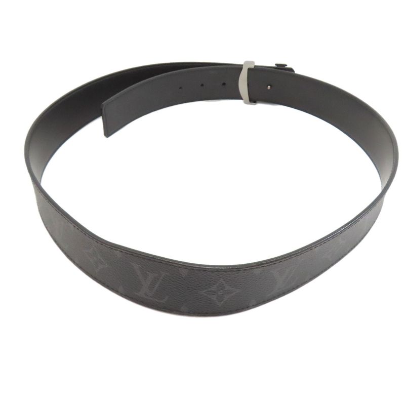 Louis Vuitton Ceinture LV Initial Reversible Belt Monogram Eclipse Gray