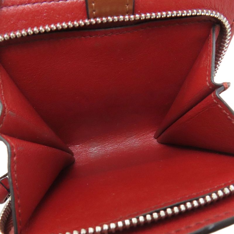 Loewe Vertical Wallet Bifold Leather