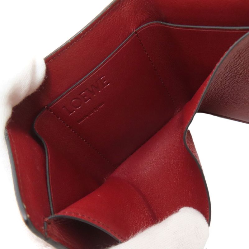 Loewe Vertical Wallet Bifold Leather