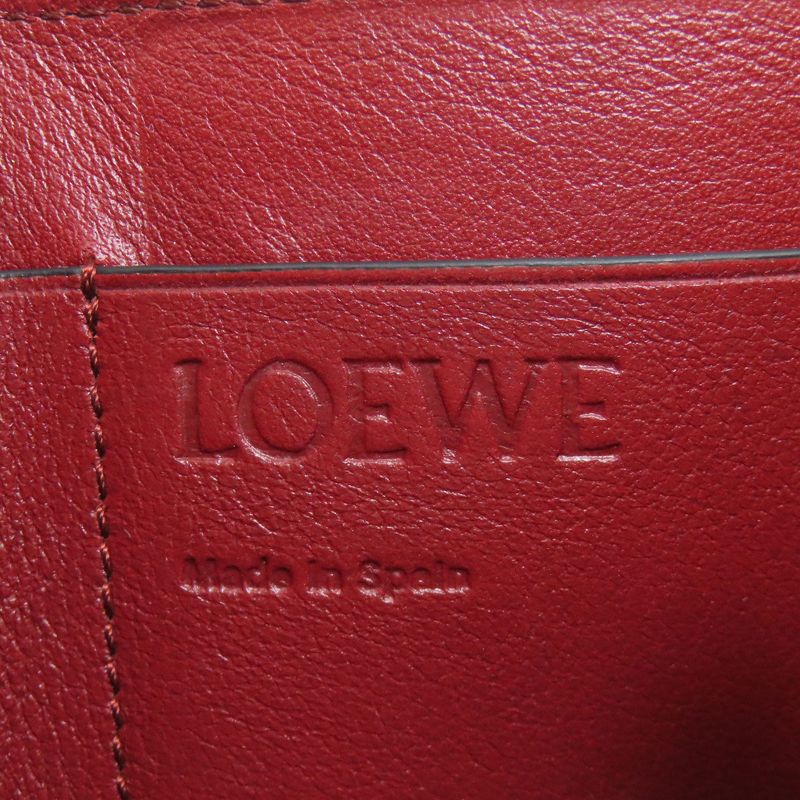 Loewe Vertical Wallet Bifold Leather