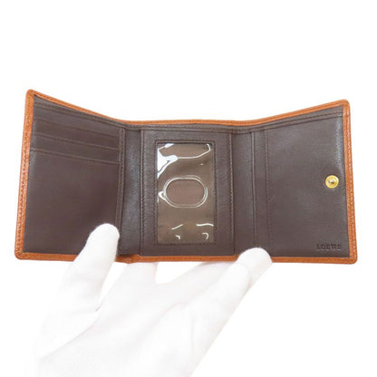 Loewe Anagram Bifold Wallet Leather
