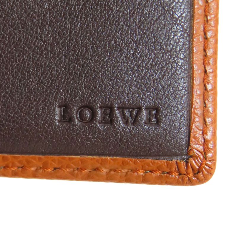 Loewe Anagram Bifold Wallet Leather