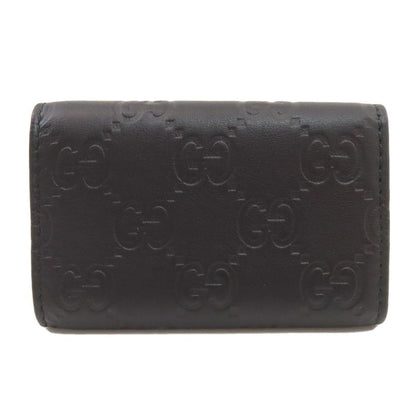 Gucci GG Signature Guccissima Key Case Leather Key Holder