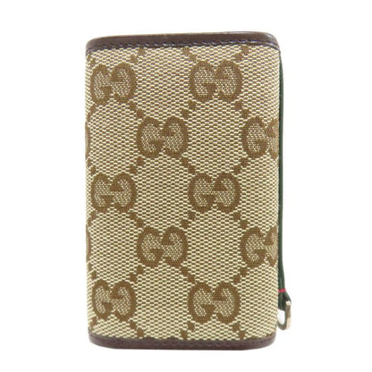 Gucci GG Key Case Canvas Key Holder