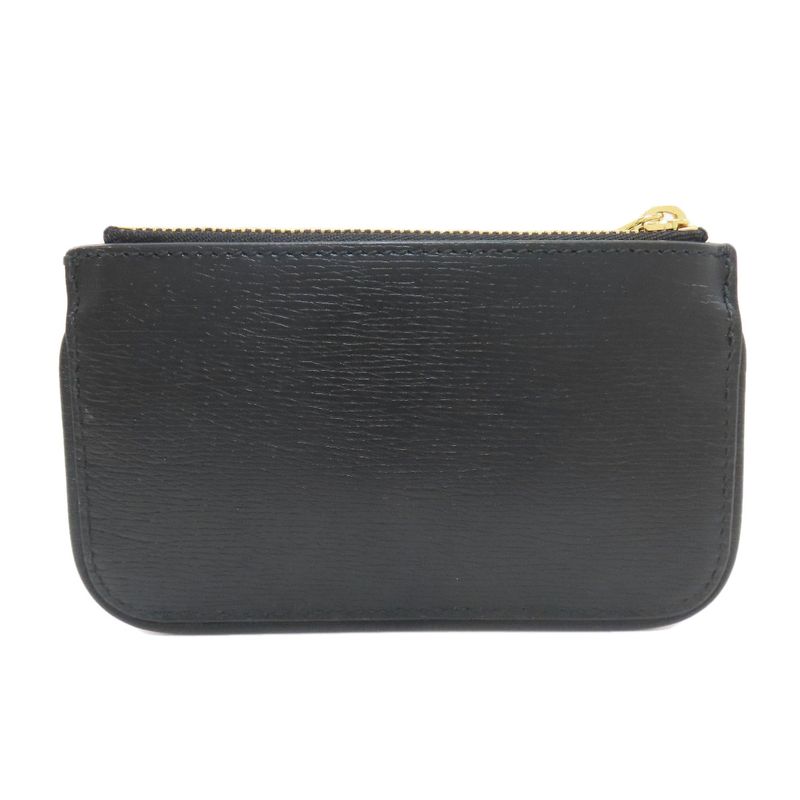 Gucci Script Coin Case Leather