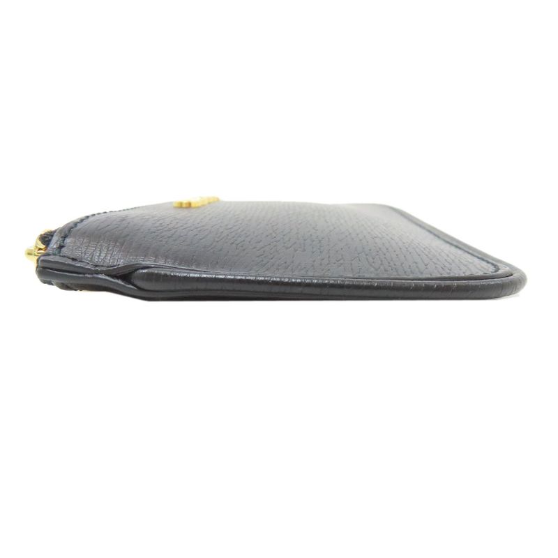 Gucci Script Coin Case Leather