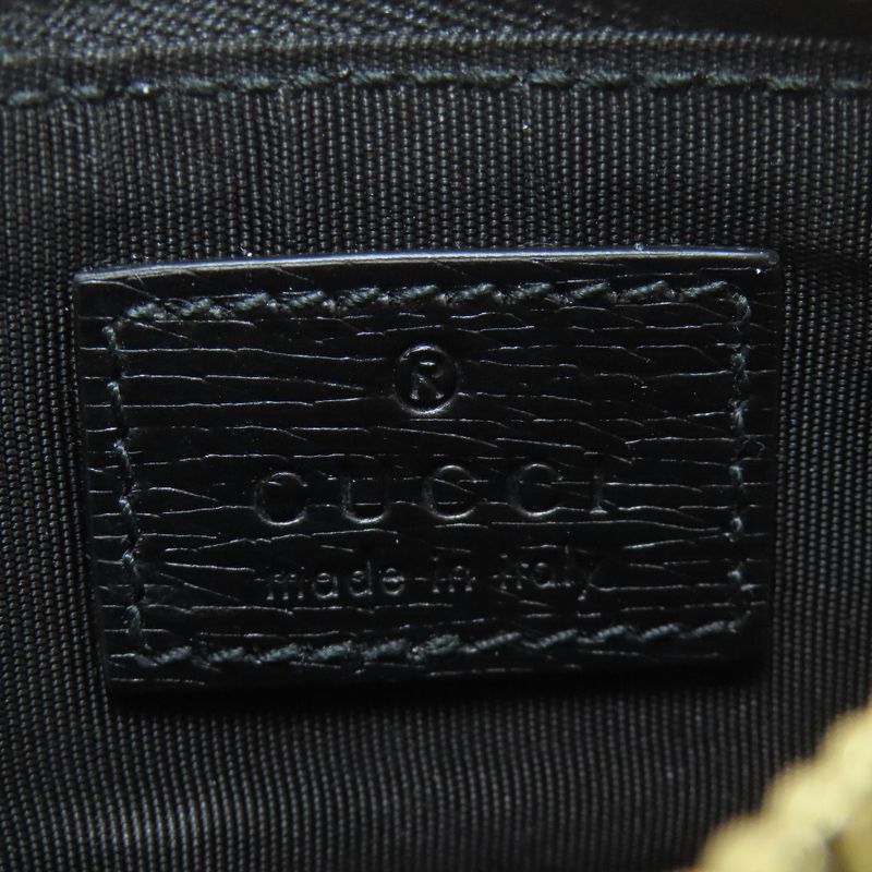 Gucci Script Coin Case Leather