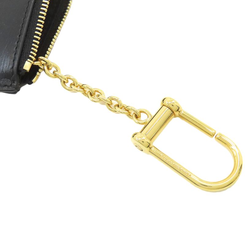 Gucci Script Coin Case Leather