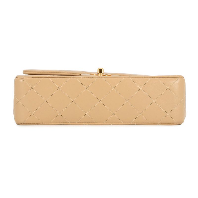Chanel Chain Shoulder Bag Quilted 23 CC Logo Double Lambskin