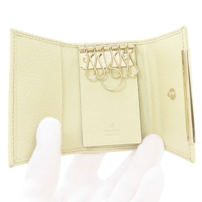 Gucci GG Canvas Key Case Key Holder