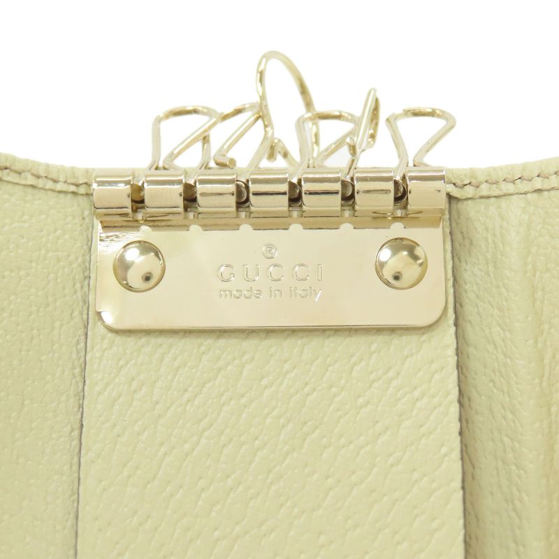Gucci GG Canvas Key Case Key Holder