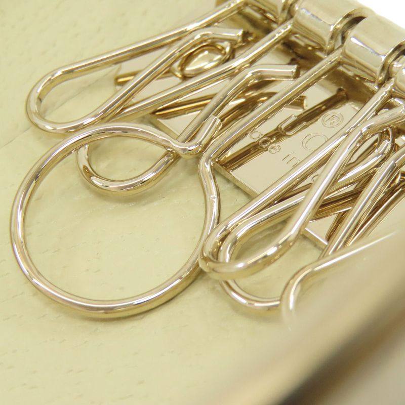 Gucci GG Canvas Key Case Key Holder