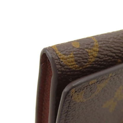 Louis Vuitton Envelope Carte de Visit Card Case Monogram Canvas Monogram Brown