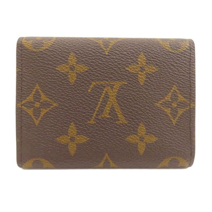 Louis Vuitton Envelope Carte de Visit Card Case Monogram Canvas Monogram Brown