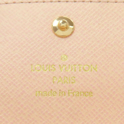 Louis Vuitton Multicles 4 Key Case Leather Key Holder Monogram Brown