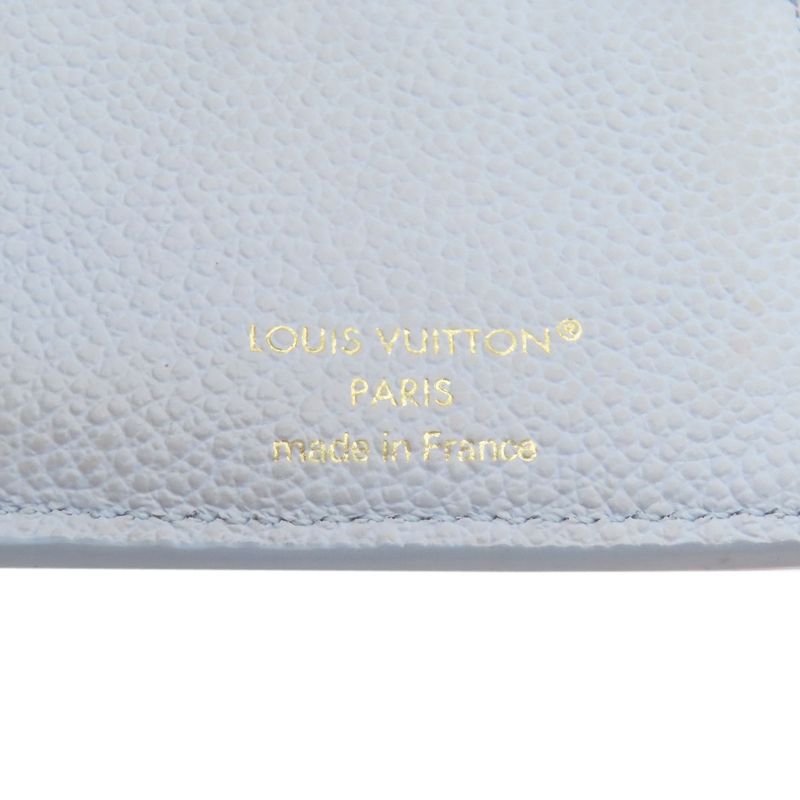 Louis Vuitton Portefeuille Lisa Bifold Wallet Blue-olympe Blue
