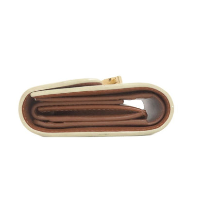Celine Macadam Pattern Trifold Wallet Bifold Leather