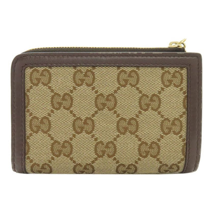 Gucci GG Pattern Bifold Wallet Canvas