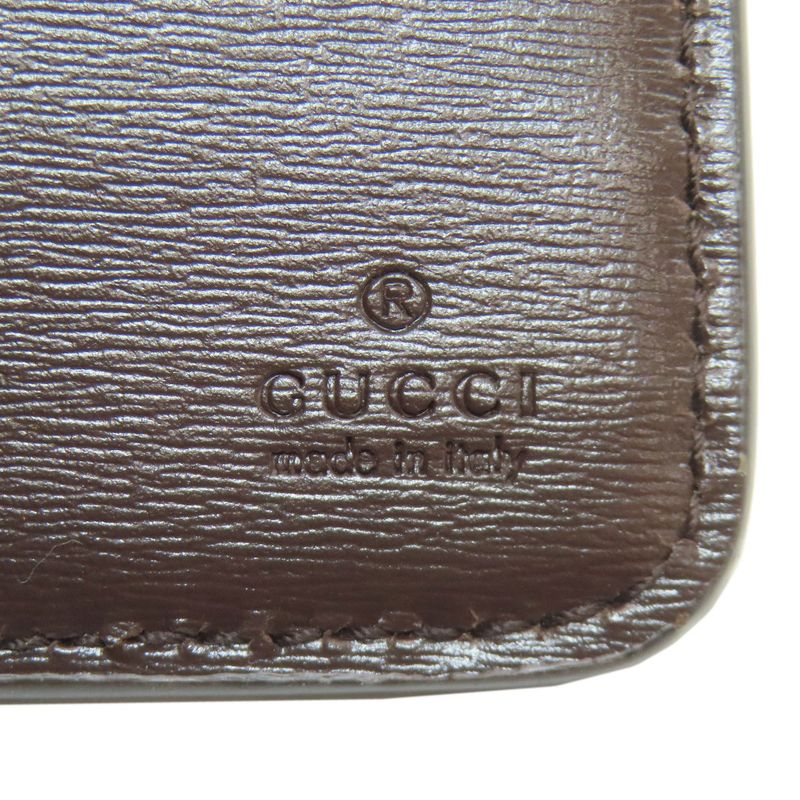 Gucci GG Pattern Bifold Wallet Canvas